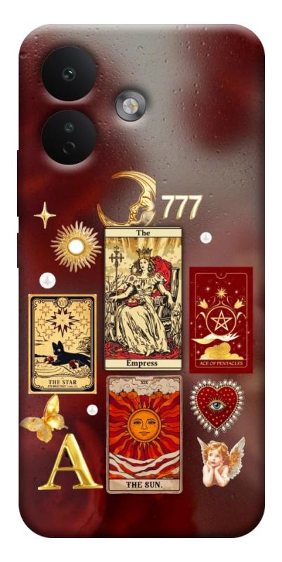 Чехол itsPrint Red aethtetic для Xiaomi Redmi Note 17 Pro, таро, купить оптом с доставкой