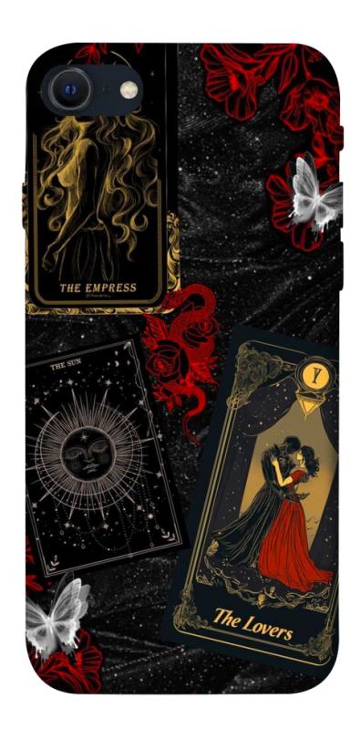 Чохол itsPrint the lovers для Apple iPhone SE (2020), таро, купити оптом з доставкою