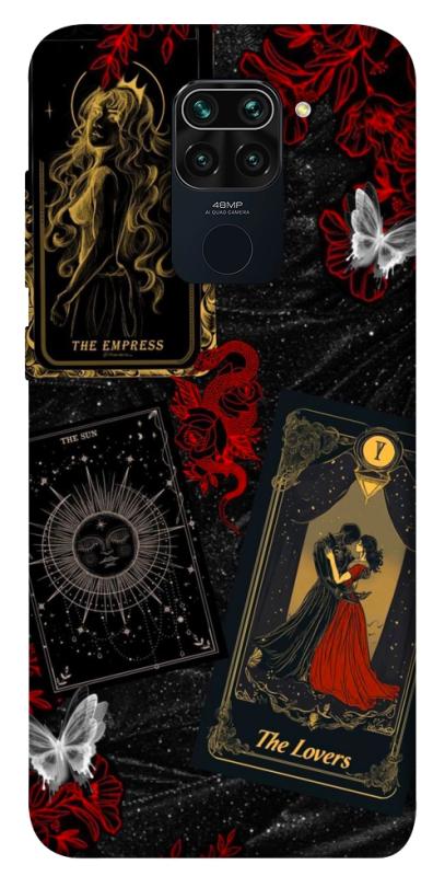 Чехол itsPrint The lovers для Xiaomi Redmi Note 9 / Redmi 10X, таро, купить оптом с доставкой