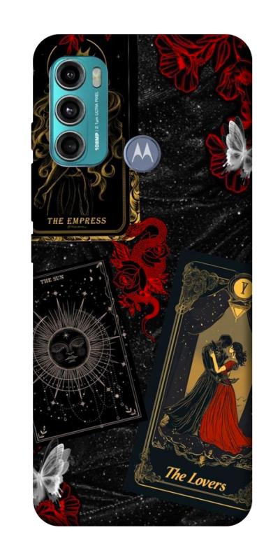Чехол itsPrint The lovers для Motorola Moto G60, таро, купить оптом с доставкой
