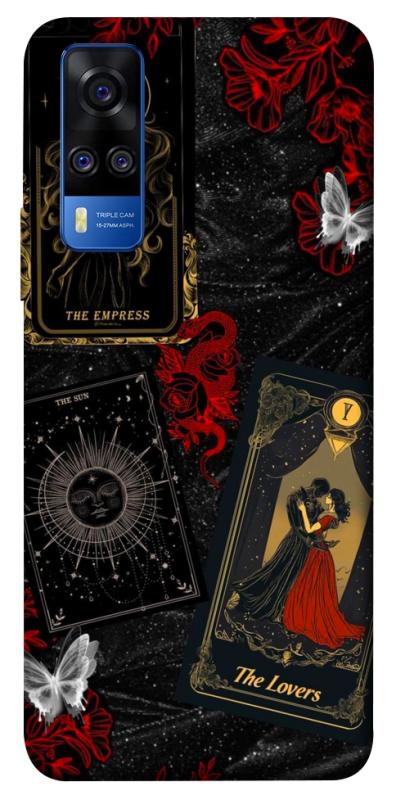 Чохол itsPrint the lovers для Vivo Y51a, таро, купити оптом з доставкою