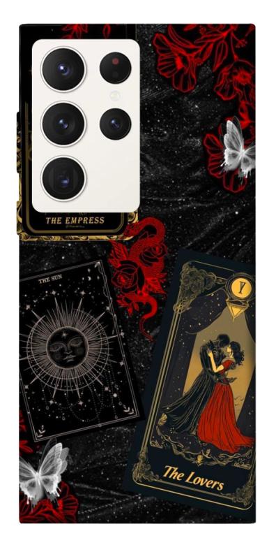 Чехол itsPrint The lovers для Samsung Galaxy S23 Ultra, таро, купить оптом с доставкой