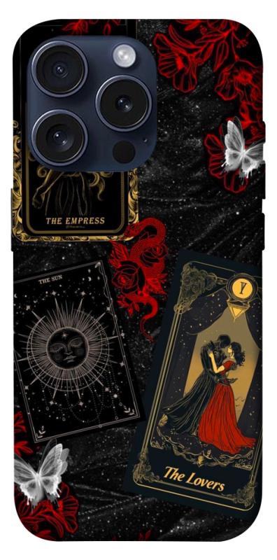 Чохол itsPrint the lovers для Apple iPhone 15 Pro (6.1"), таро, купити оптом з доставкою