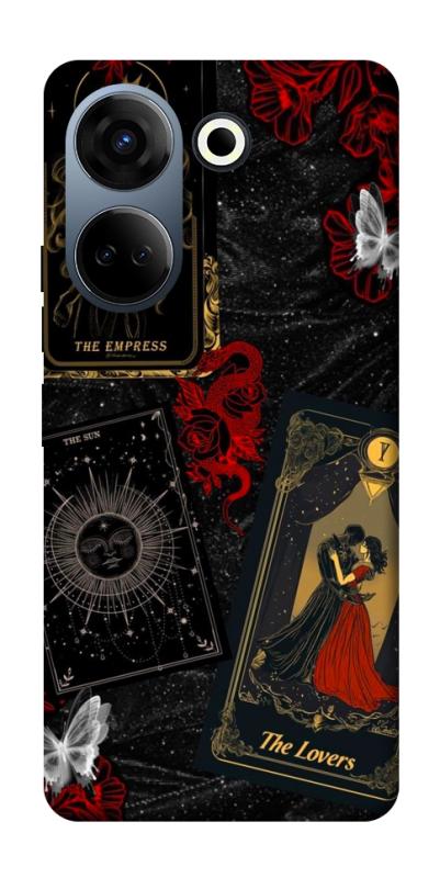 Чохол itsPrint the lovers для TECNO Camon 20 Pro (CK7n), таро, купити оптом з доставкою