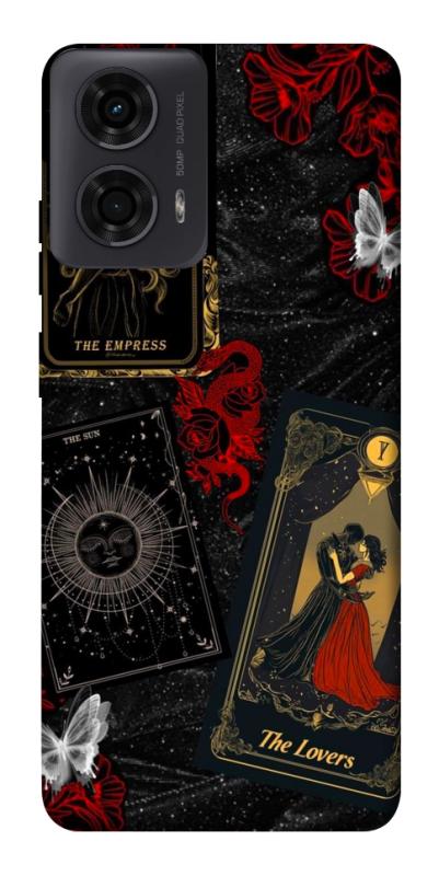 Чехол itsPrint The lovers для Motorola Moto G24, таро, купить оптом с доставкой