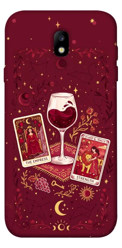 Чехол itsPrint Wine card для Samsung J730 Galaxy J7 (2017), таро, купить оптом с доставкой