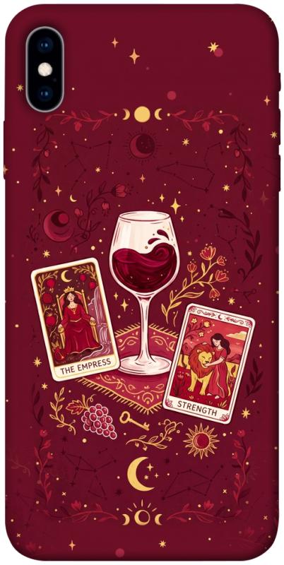 Чехол itsPrint Wine card для Apple iPhone X (5.8"), таро, купить оптом с доставкой