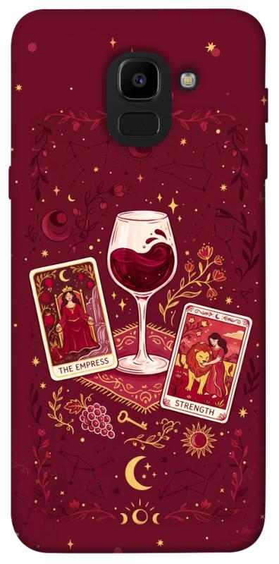 Чехол itsPrint Wine card для Samsung J600F Galaxy J6 (2018), таро, купить оптом с доставкой