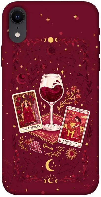 Чехол itsPrint Wine card для Apple iPhone XR (6.1"), таро, купить оптом с доставкой