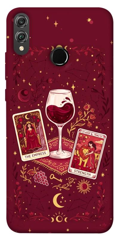 Чехол itsPrint Wine card для Huawei Honor 8X, таро, купить оптом с доставкой