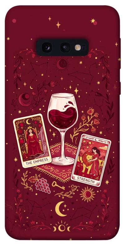 Чехол itsPrint Wine card для Samsung Galaxy S10e, таро, купить оптом с доставкой
