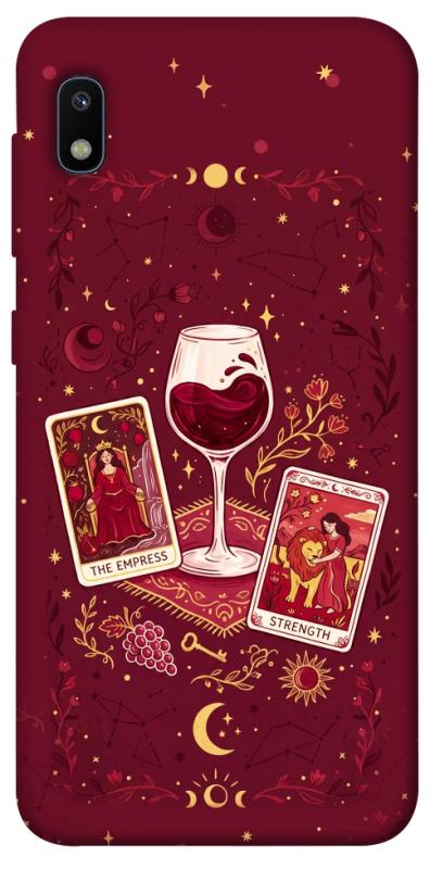 Чехол itsPrint Wine card для Samsung Galaxy A10 (A105F), таро, купить оптом с доставкой