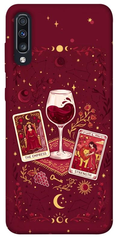 Чохол itsPrint Wine card для Samsung Galaxy A70 (A705F), таро, купити оптом з доставкою