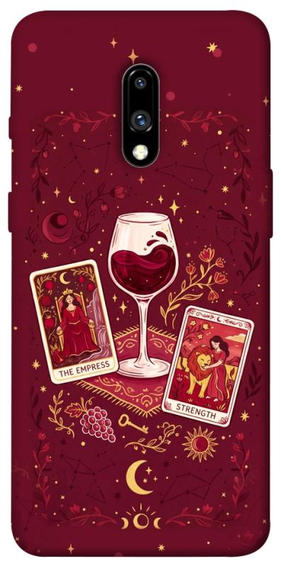 Чехол itsPrint Wine card для OnePlus 7, таро, купить оптом с доставкой