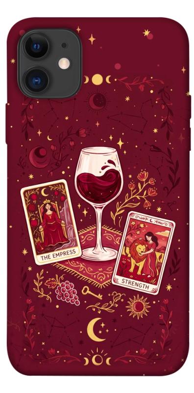 Чехол itsPrint Wine card для Apple iPhone 11 (6.1"), таро, купить оптом с доставкой