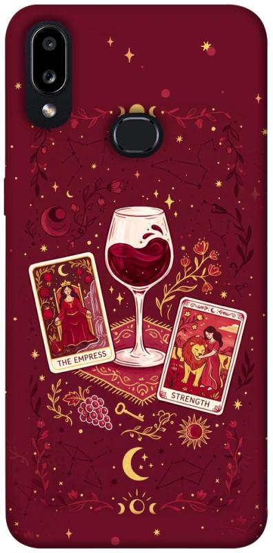 Чехол itsPrint Wine card для Samsung Galaxy A10s, таро, купить оптом с доставкой