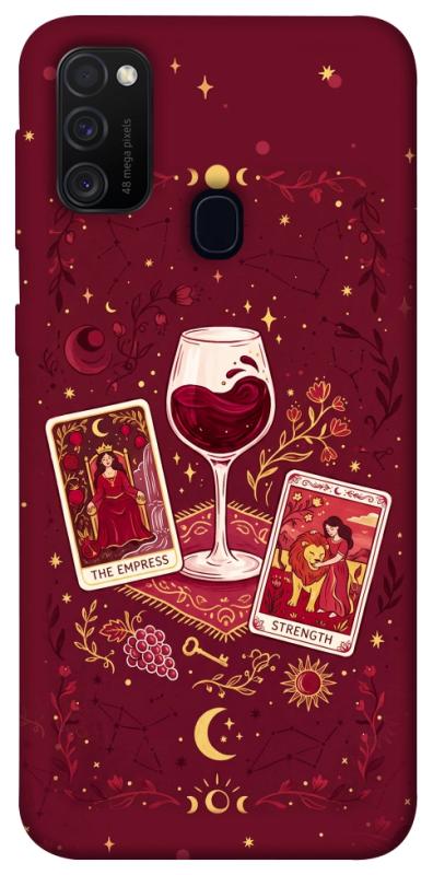 Чехол itsPrint Wine card для Samsung Galaxy M30s / M21, таро, купить оптом с доставкой