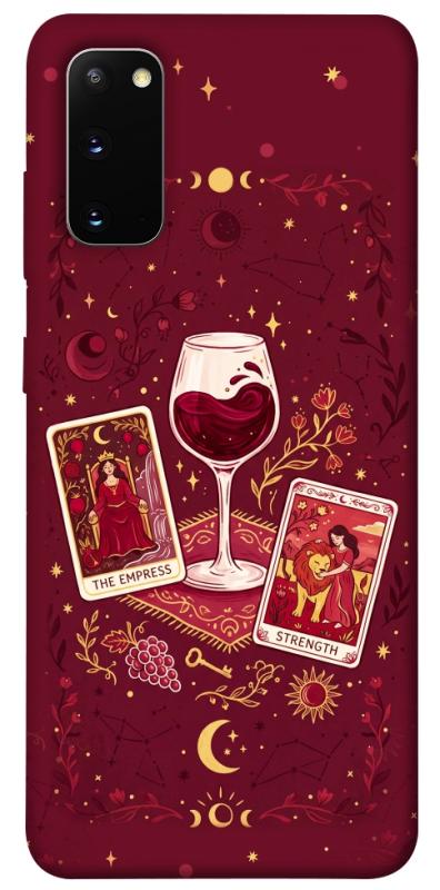 Чехол itsPrint Wine card для Samsung Galaxy S20, таро, купить оптом с доставкой