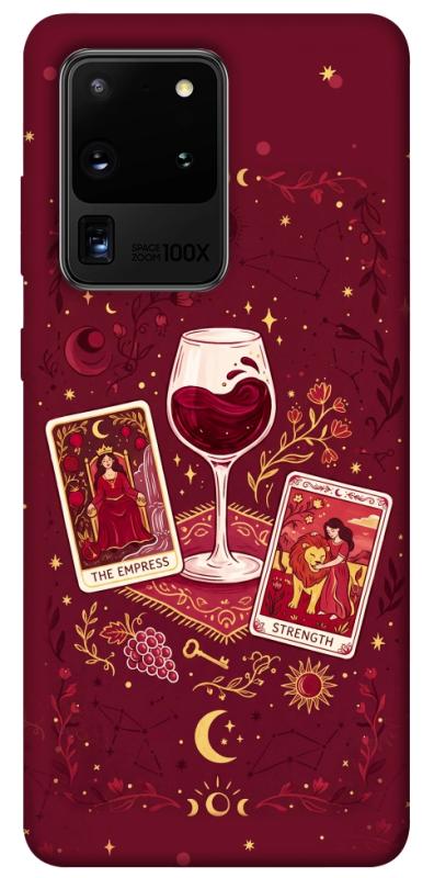 Чохол itsPrint Wine card для Samsung Galaxy S20 Ultra, таро, купити оптом з доставкою