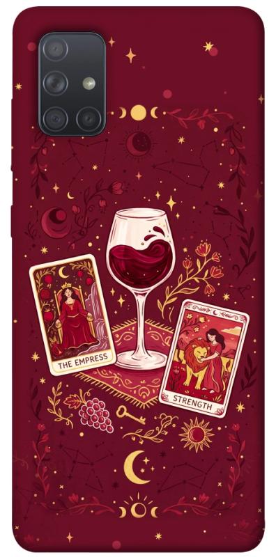Чехол itsPrint Wine card для Samsung Galaxy A71, таро, купить оптом с доставкой