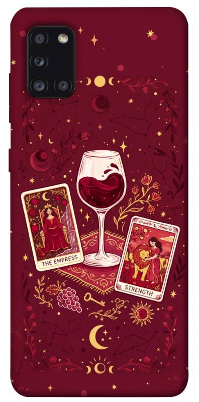 Чехол itsPrint Wine card для Samsung Galaxy A31, таро, купить оптом с доставкой