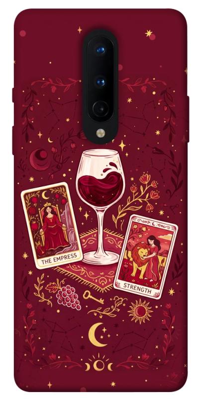 Чохол itsPrint Wine card для OnePlus 8, таро, купити оптом з доставкою