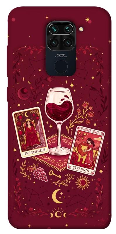 Чехол itsPrint Wine card для Xiaomi Redmi Note 9 / Redmi 10X, таро, купить оптом с доставкой