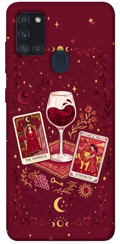 Чохол itsPrint Wine card для Samsung Galaxy A21s, таро, купити оптом з доставкою