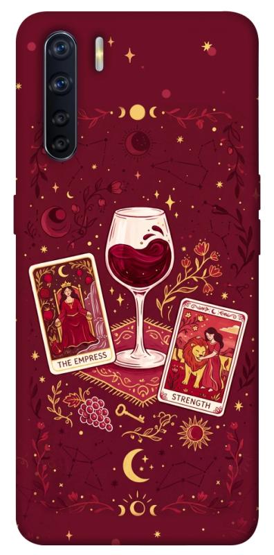 Чохол itsPrint Wine card для Oppo A91, таро, купити оптом з доставкою