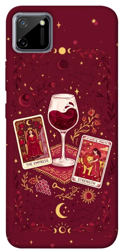 Чехол itsPrint Wine card для Realme C11, таро, купить оптом с доставкой