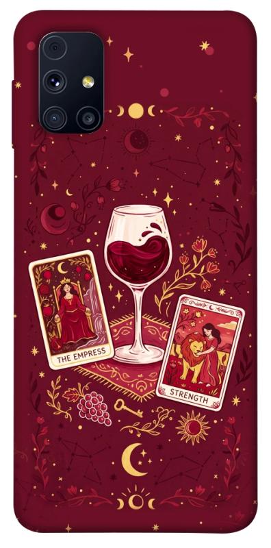 Чехол itsPrint Wine card для Samsung Galaxy M31s, таро, купить оптом с доставкой