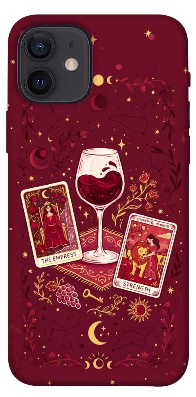 Чехол itsPrint Wine card для Apple iPhone 12 Pro (6.1"), таро, купить оптом с доставкой
