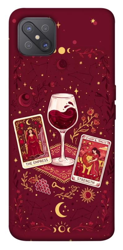 Чохол itsPrint Wine card для Oppo A92s, таро, купити оптом з доставкою