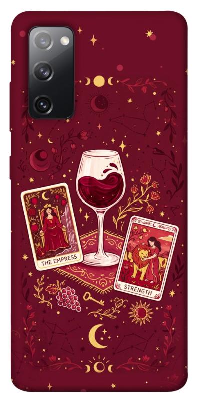Чохол itsPrint Wine card для Samsung Galaxy S20 FE, таро, купити оптом з доставкою