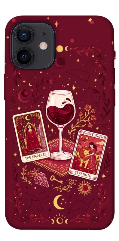Чехол itsPrint Wine card для Apple iPhone 12 mini (5.4"), таро, купить оптом с доставкой