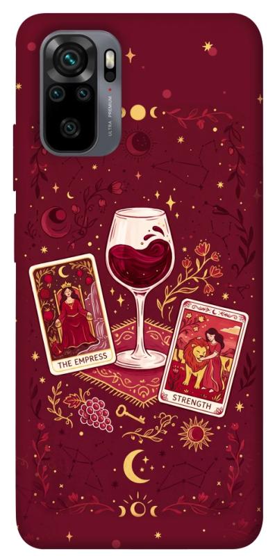 Чохол itsPrint Wine card для Xiaomi Redmi Note 10 / Note 10s, таро, купити оптом з доставкою