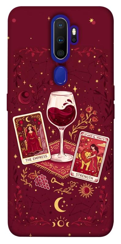 Чохол itsPrint Wine card для Oppo A5 (2020) / Oppo A9 (2020), таро, купити оптом з доставкою