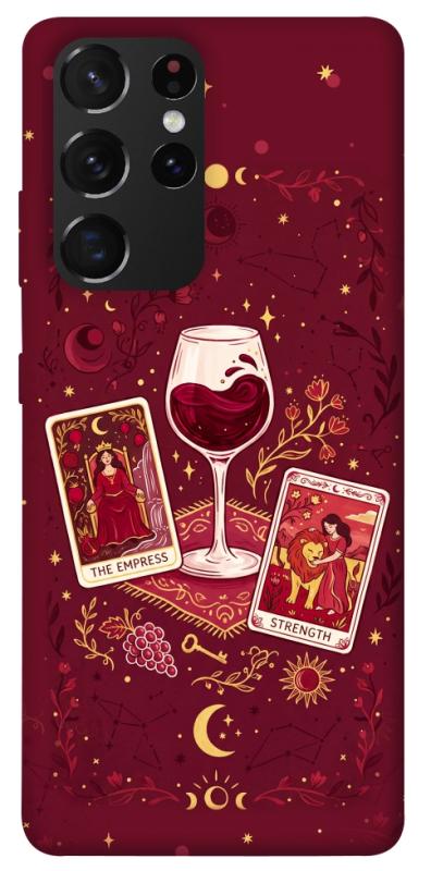 Чехол itsPrint Wine card для Samsung Galaxy S21 Ultra, таро, купить оптом с доставкой