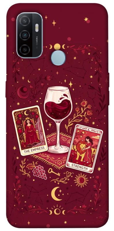 Чохол itsPrint Wine card для Oppo A53 / A32 / A33, таро, купити оптом з доставкою