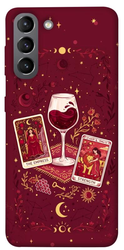 Чехол itsPrint Wine card для Samsung Galaxy S21, таро, купить оптом с доставкой