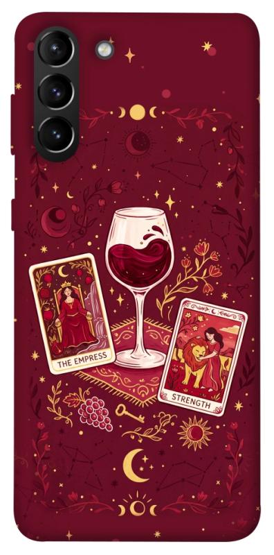 Чехол itsPrint Wine card для Samsung Galaxy S21+, таро, купить оптом с доставкой