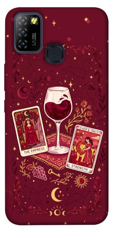 Чехол itsPrint Wine card для Infinix Hot 10 Lite, таро, купить оптом с доставкой