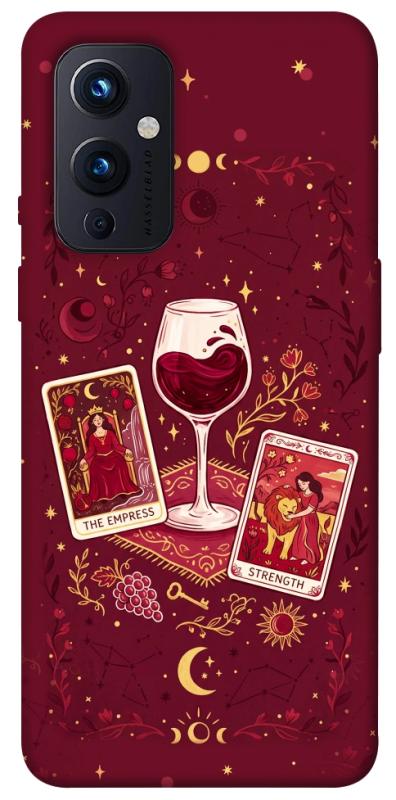 Чехол itsPrint Wine card для OnePlus 9, таро, купить оптом с доставкой