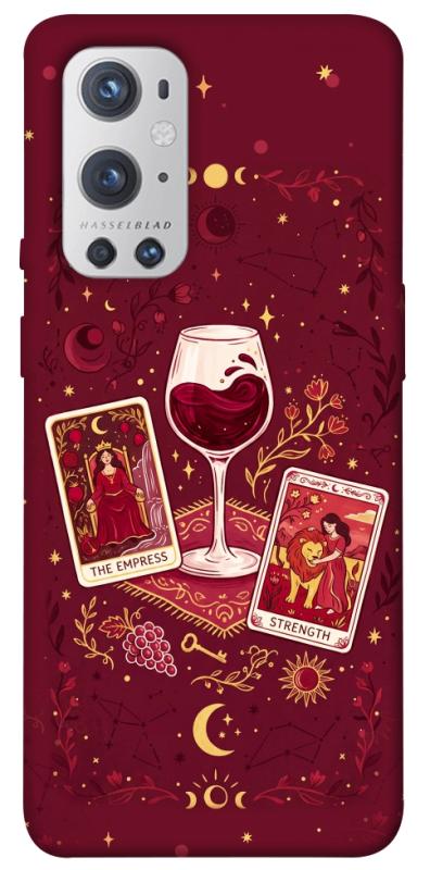 Чехол itsPrint Wine card для OnePlus 9 Pro, таро, купить оптом с доставкой