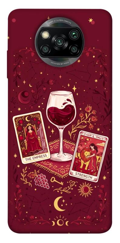 Чохол itsPrint Wine card для Xiaomi Poco X3 NFC / Poco X3 Pro, таро, купити оптом з доставкою