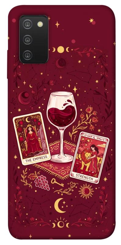Чехол itsPrint Wine card для Samsung Galaxy A03s, таро, купить оптом с доставкой
