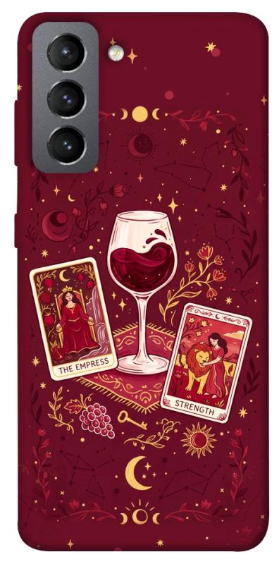 Чехол itsPrint Wine card для Samsung Galaxy S21 FE, таро, купить оптом с доставкой