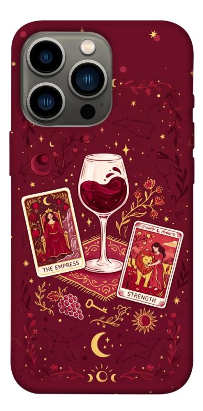 Чехол itsPrint Wine card для Apple iPhone 13 Pro (6.1"), таро, купить оптом с доставкой
