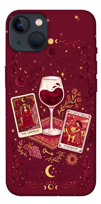 Чехол itsPrint Wine card для Apple iPhone 13 (6.1"), таро, купить оптом с доставкой