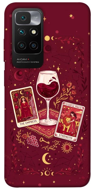 Чехол itsPrint Wine card для Xiaomi Redmi 10, таро, купить оптом с доставкой
